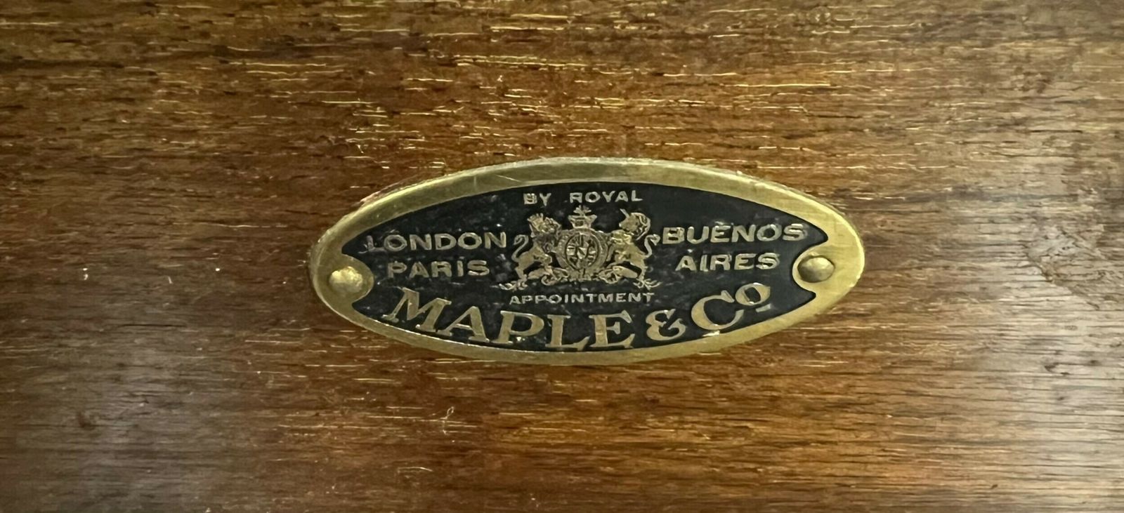 Fine Burr Walnut Card Table By Maple & Co. Of London photo vinterior