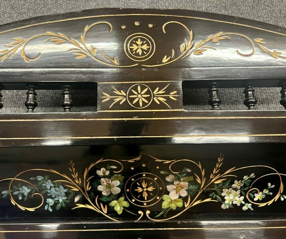 photo for sale Very Decorative Aesthetic Movement Overmantel Mirror