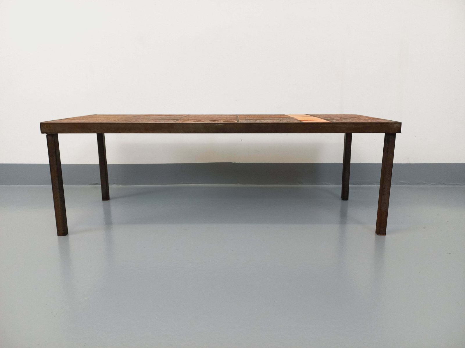 photo furniture Jean Jaffeux Rechthoekige Keramische Salontafel