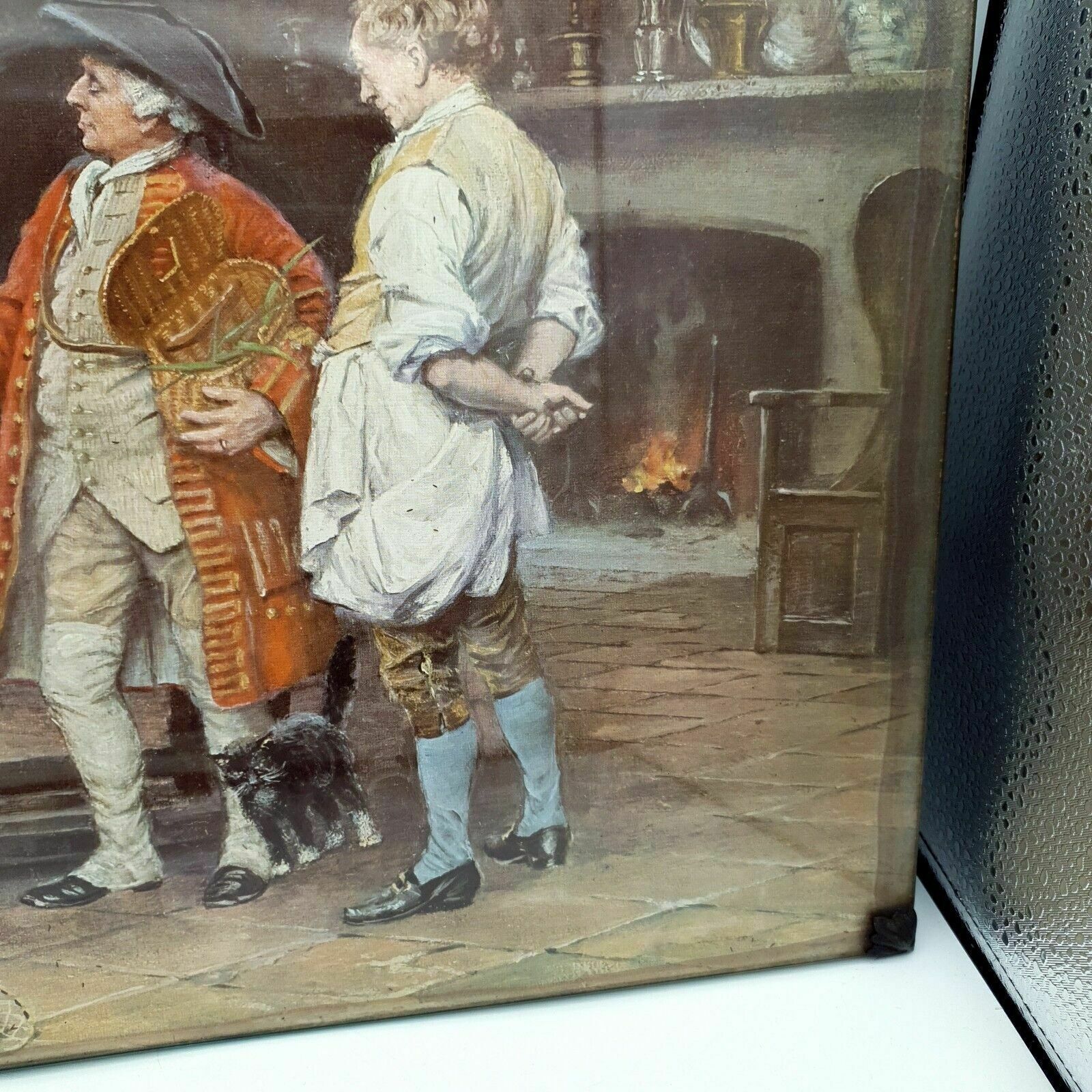 F.M Bennett Print Pride Of Capture Glass Front Woodblock Back From Original 1929 photo buy