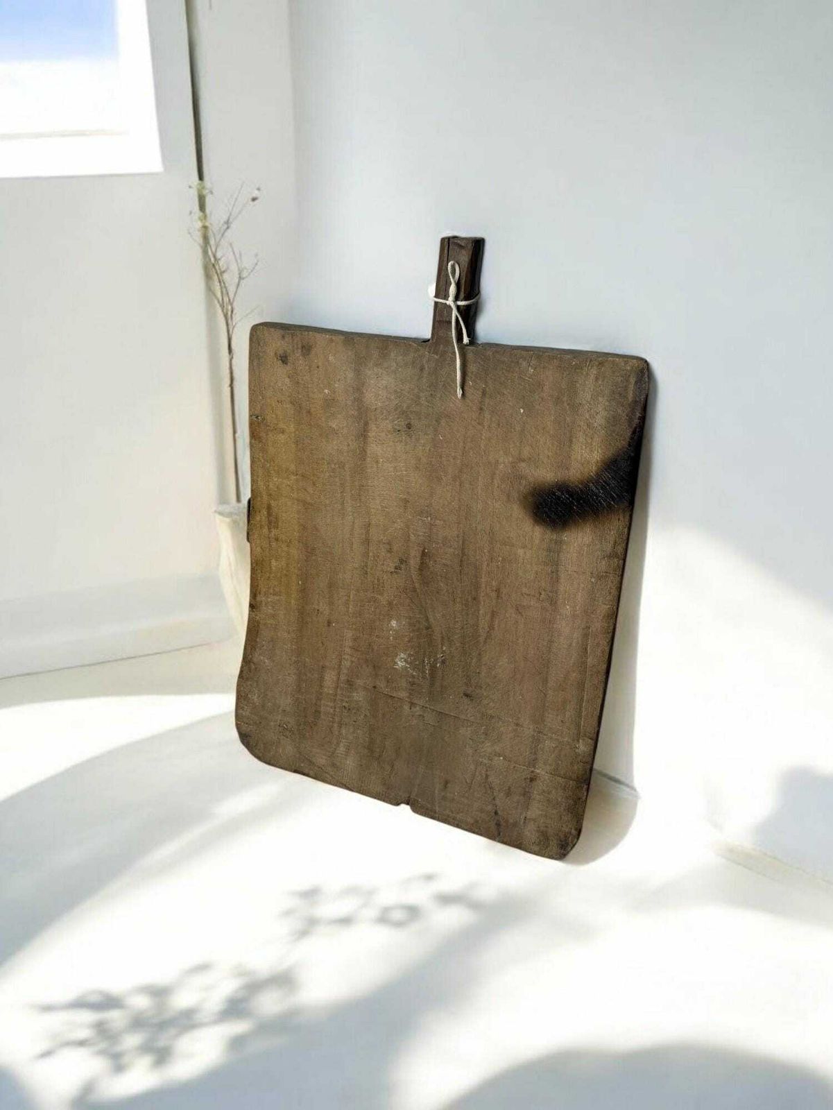 Vintage Cutting Board, Primitive Charcuterie Board, Vintage Tray Old Wooden Cutting Board, photo vinterior