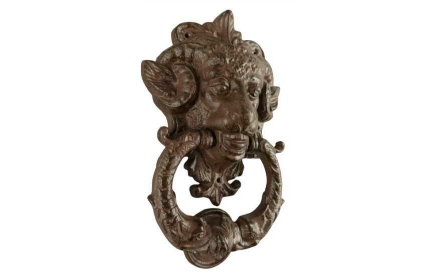 Antiqua Style Rustic Ram Head Door Knocker – Perfect Gift For Rustic Decor Lovers And Housewarming Occasions! photo furniture