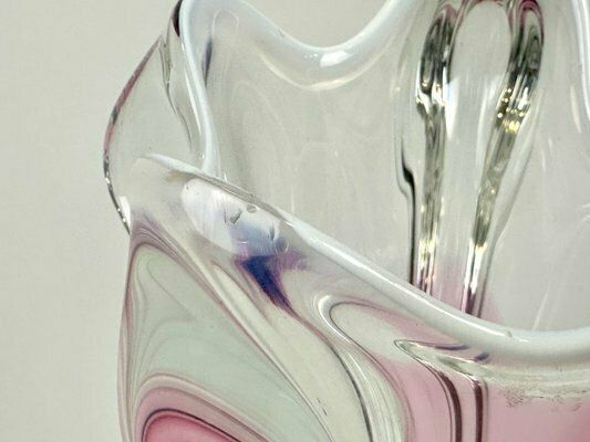 photo for sale Art Glass Vase By Josef Hospodka For Chřibská Glassworks, 1960s