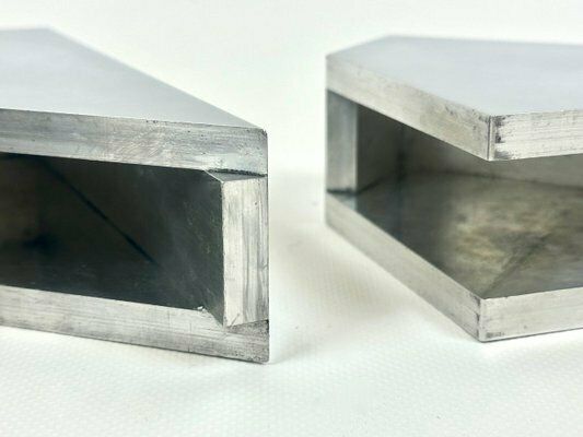 No 0101 Box In Aluminum By Roger Pfund For Marlboro Design, 1980s photo buy