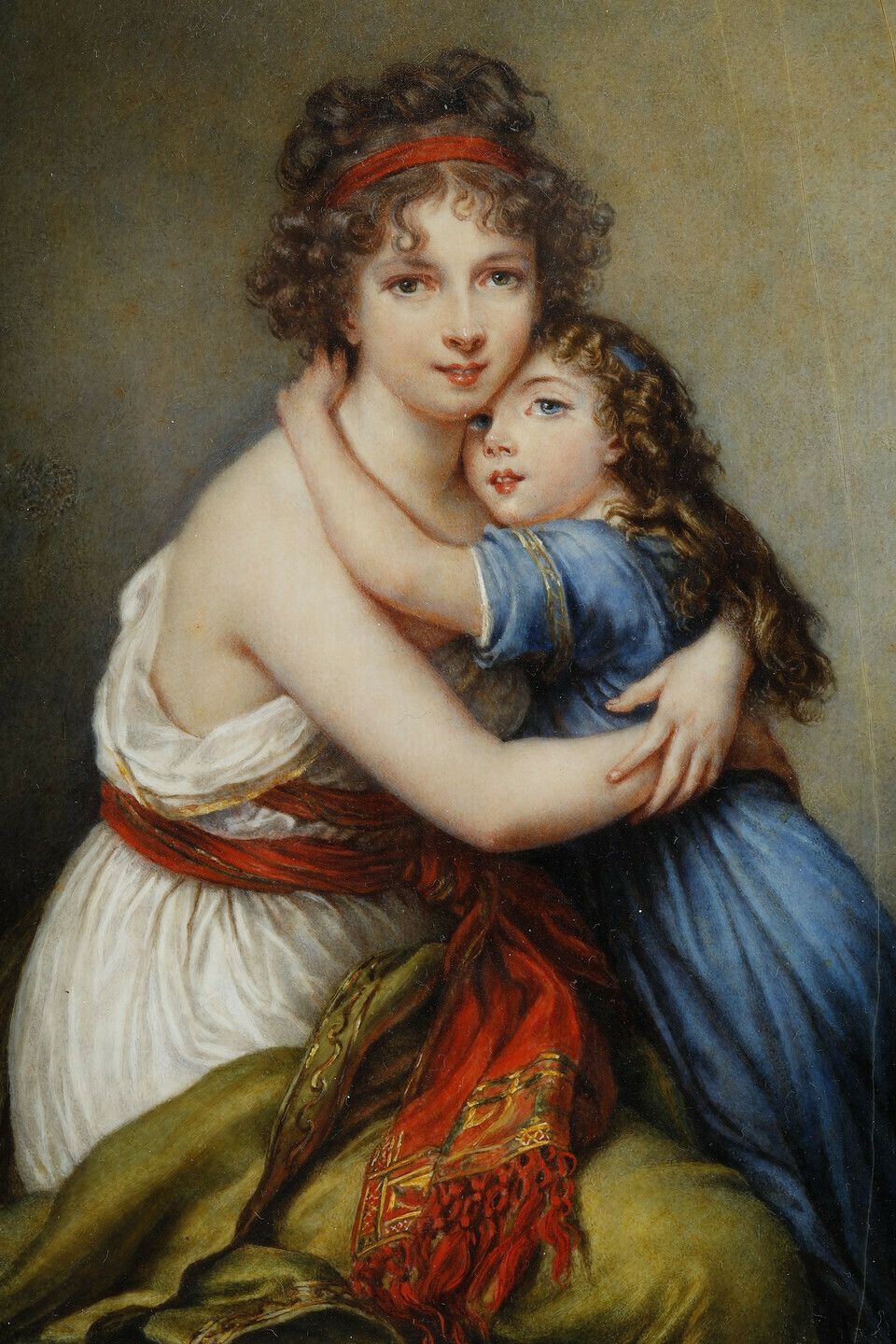 Portrait Of Madame Vigée Lebrun And Her Daughter After Elisabeth Vigée Lebrun (1755 1842) photo furniture