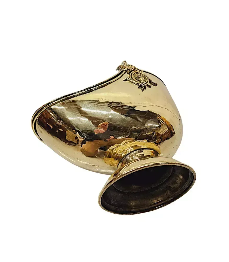 A Very Rare 19th Century Brass Lidded Coal Scuttle photo buy