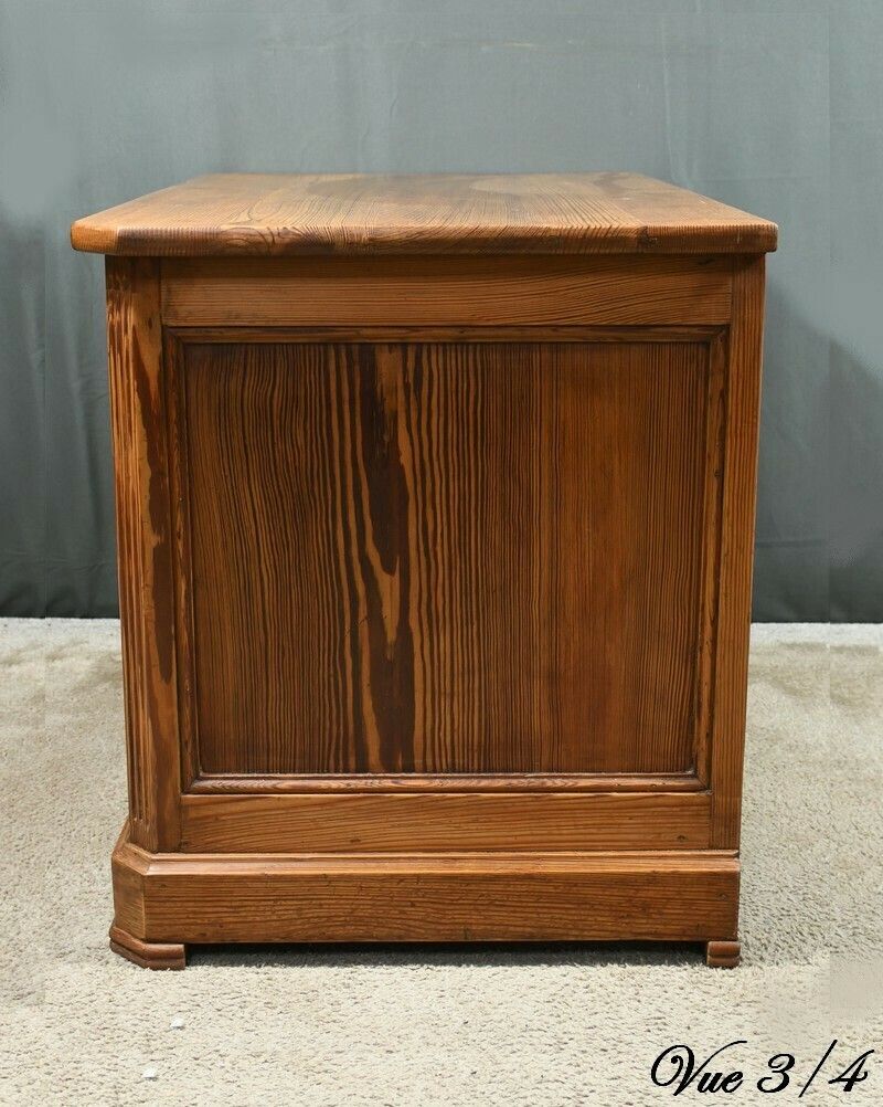 photo vintage Small Pitch Pine Chest Of Drawers – 1930