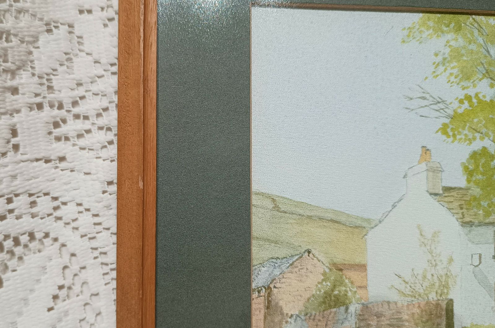 Original Watercolour Painting The Sportsman Inn Tweed Northumberland Artist Signed Framed. photo buy