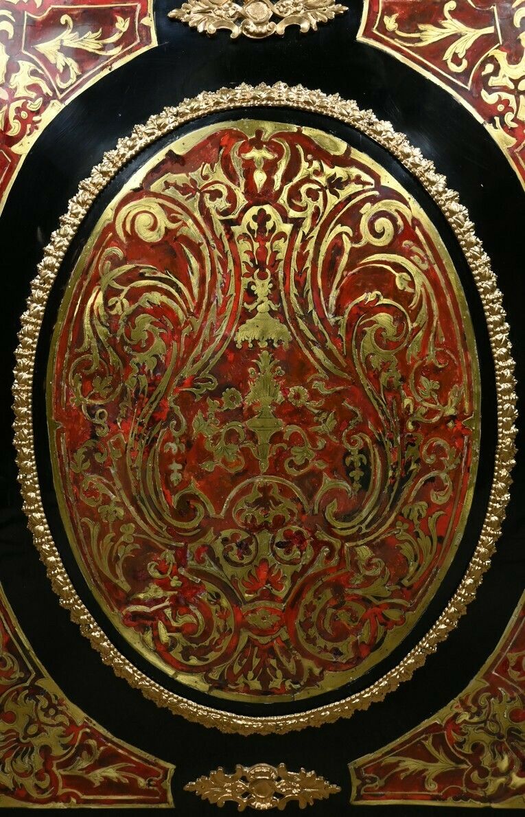 5770.0 “Boulle” Marquetry Entryway Cabinet, Napoleon III Period – Mid 19th Century photo