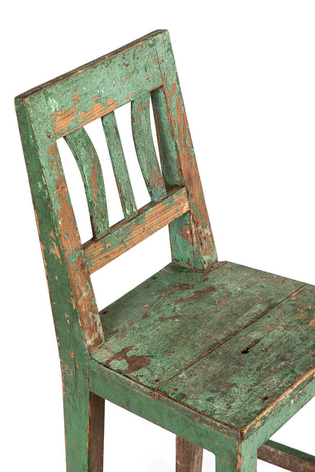 Green Swedish Chair, 1900s, Antique photo vinterior