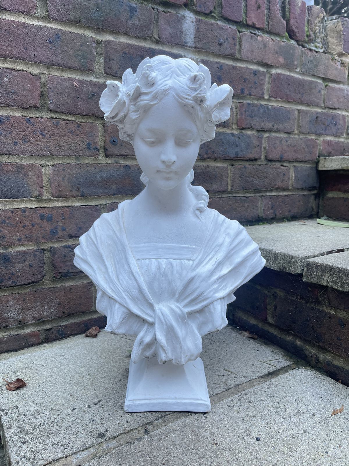 By Gustave Van Vaerenberg 1873 1927 Bust Of Annabel, Early 20th Century photo furniture