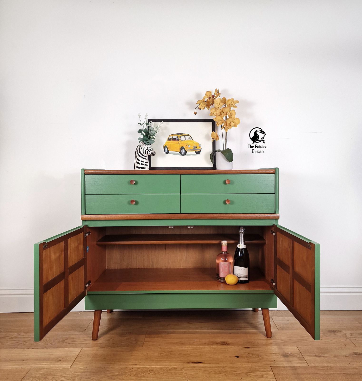 Vintage Nathan Green Sideboard Custom Order photo for sale