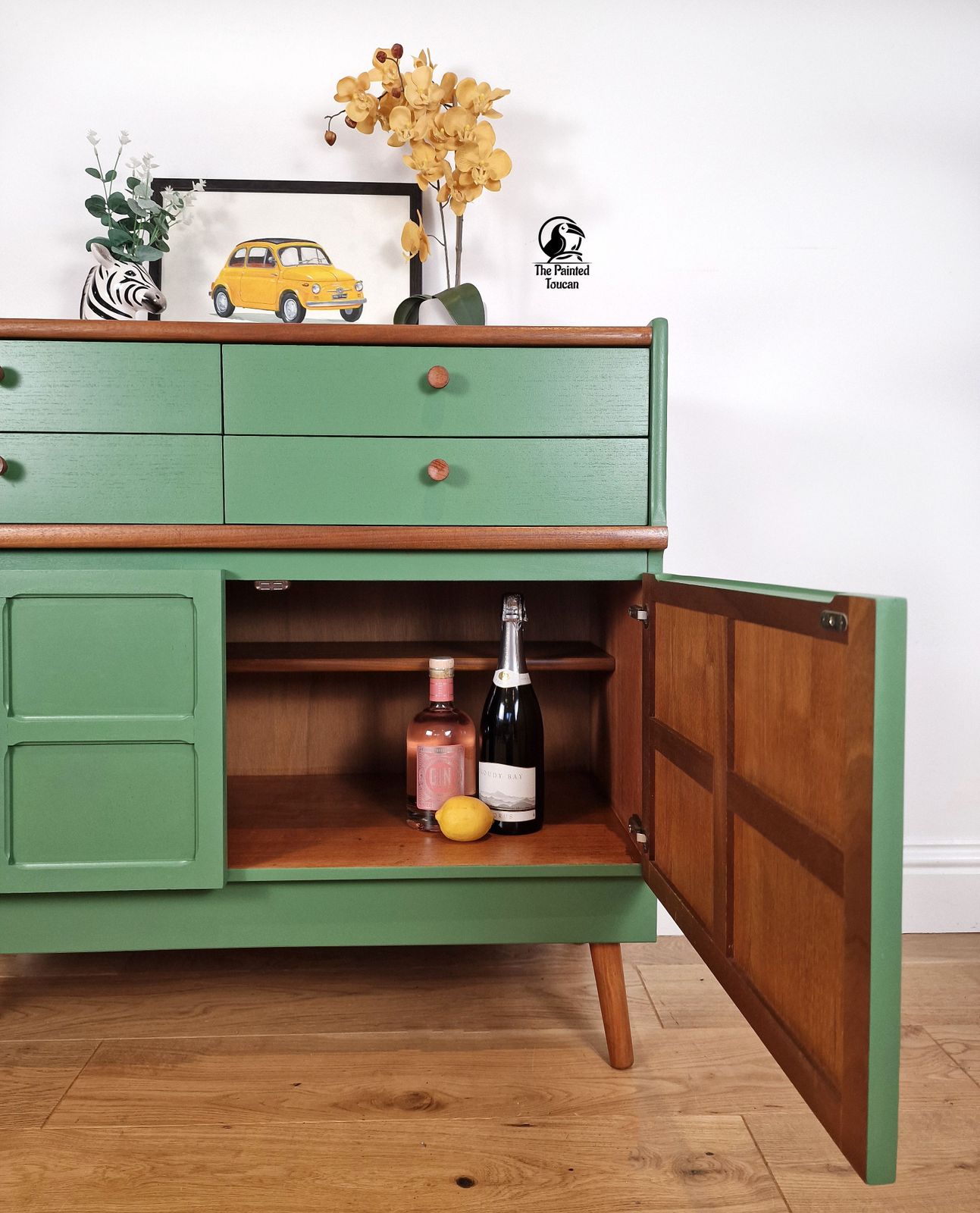 Vintage Nathan Green Sideboard Custom Order photo vinterior