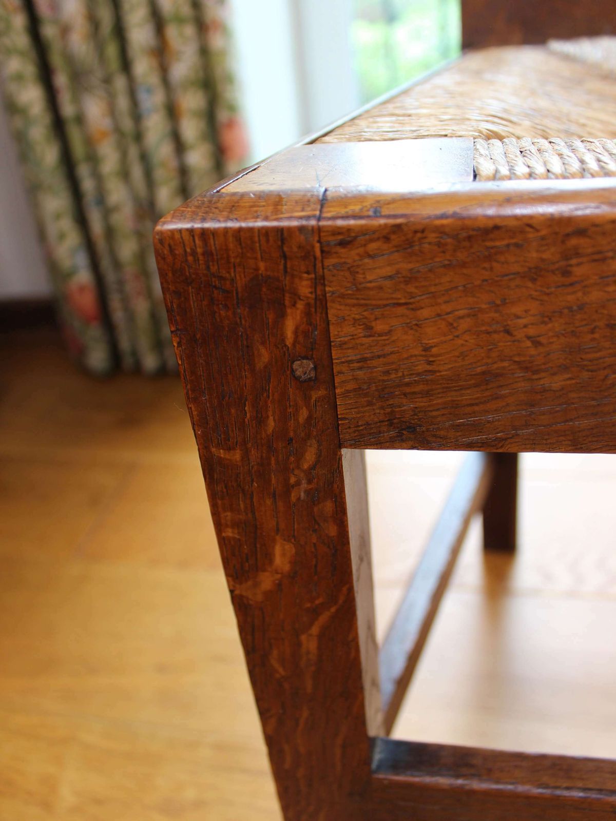 photo vinterior Set Of 8 George III Oak Country Chairs By Clarkson Of Wolverhampton