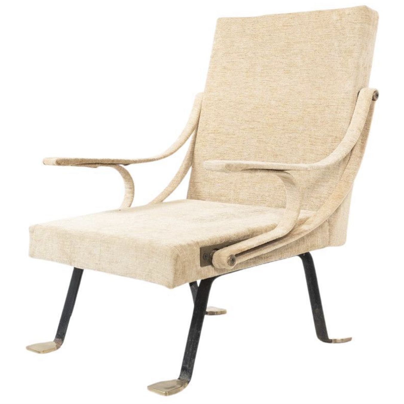 Digamma Armchair By Iganzio Gardella, 1960s – Original Edition