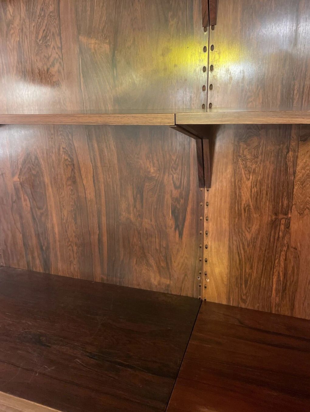 Mid Century Modern Large Wall Unit By Poul Cadovius For Royal System , 1950s photo for sale