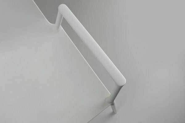 21th Century White Design Chair With Armrests, Belgium photo buy