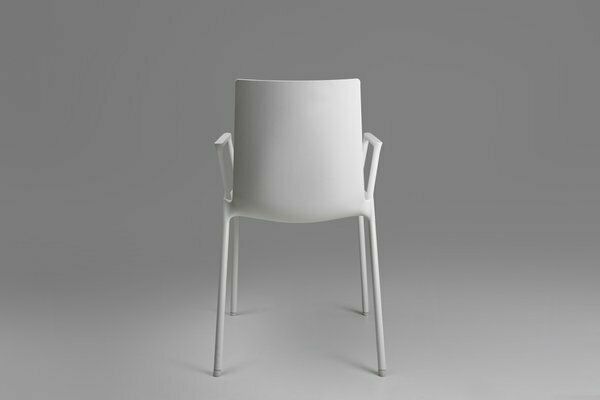 photo for sale 21th Century White Design Chair With Armrests, Belgium