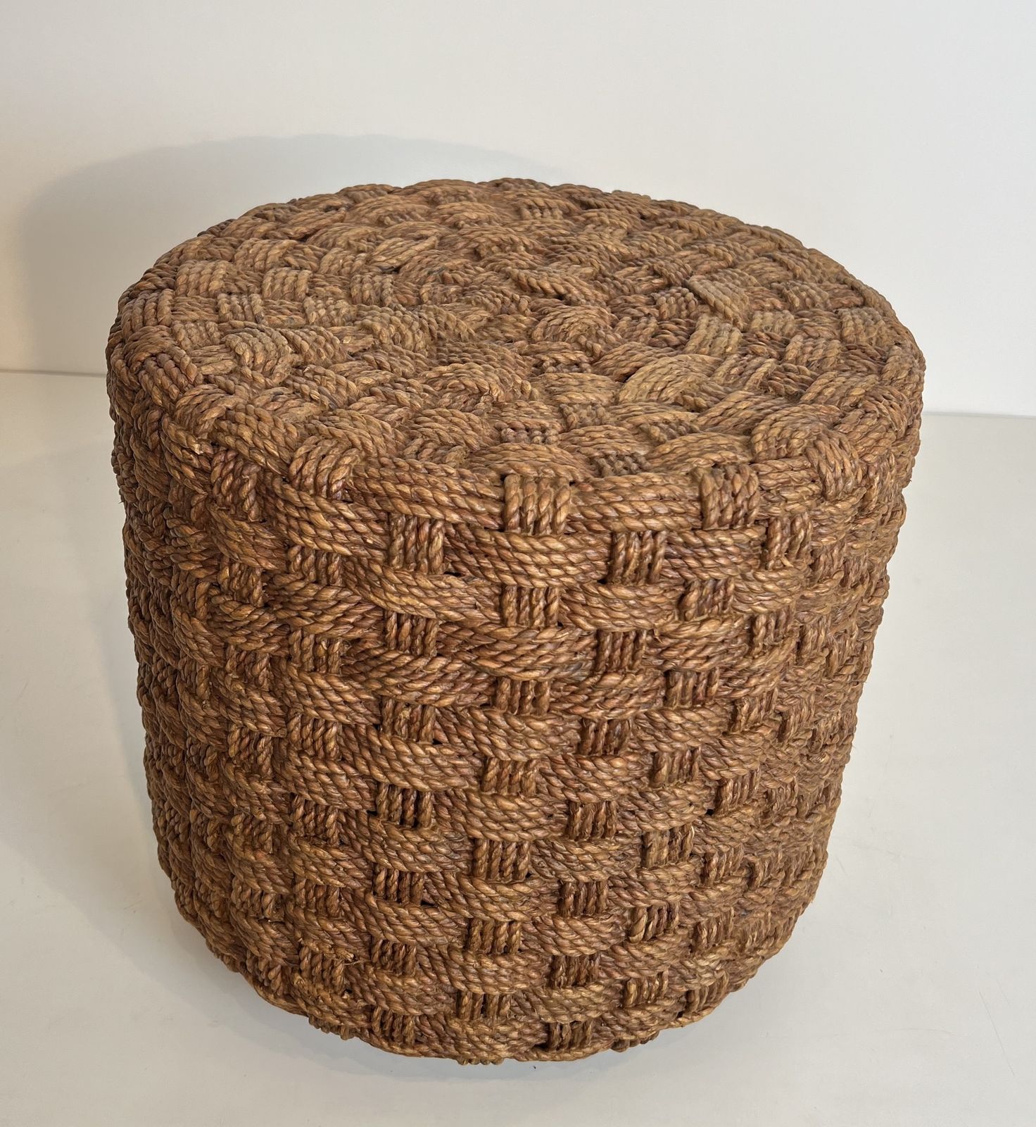 Rope Stool In The Style Of Audoux Minet photo 675.0