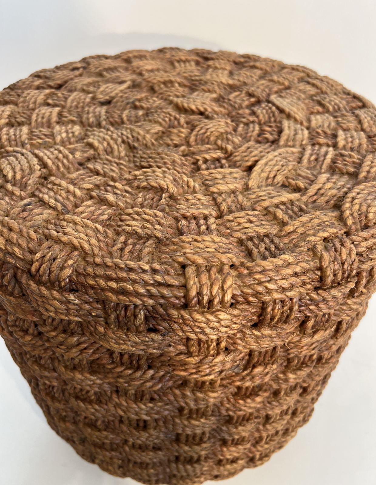 photo for sale Rope Stool In The Style Of Audoux Minet