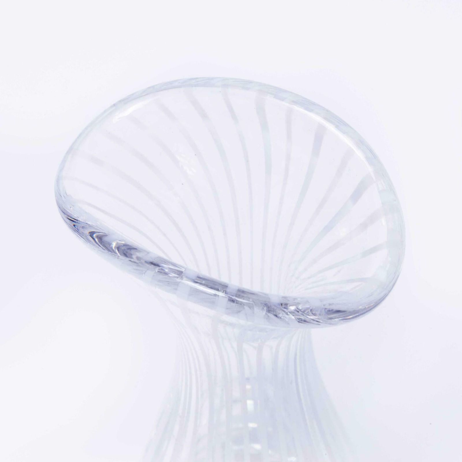 Mid Century Scandinavian Art Glass Tall Bud Vase photo Home Decor