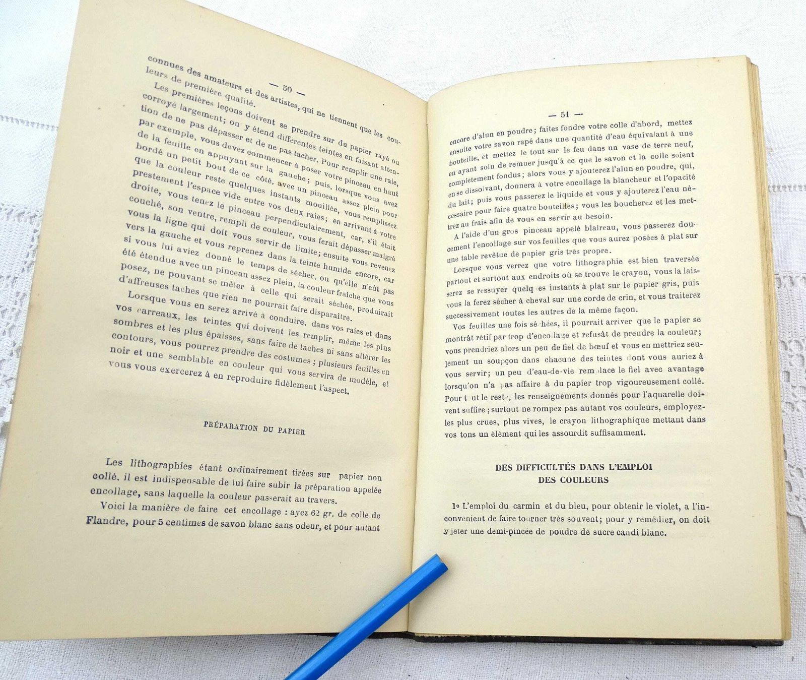 Antiek Frans Hardcover Exemplaar Van Traité Methodique Et Raisonné De La Peinture A L'huile – Goupil Art Technique Manuel Over Olieverfchilderen photo buy