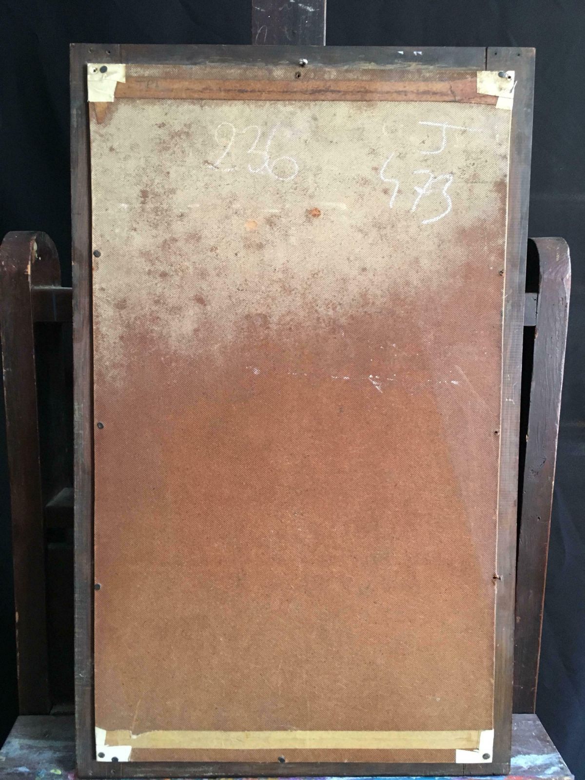 photo furniture Unknown'le Bouquet' French Floral Still Life, Flower Oil Painting