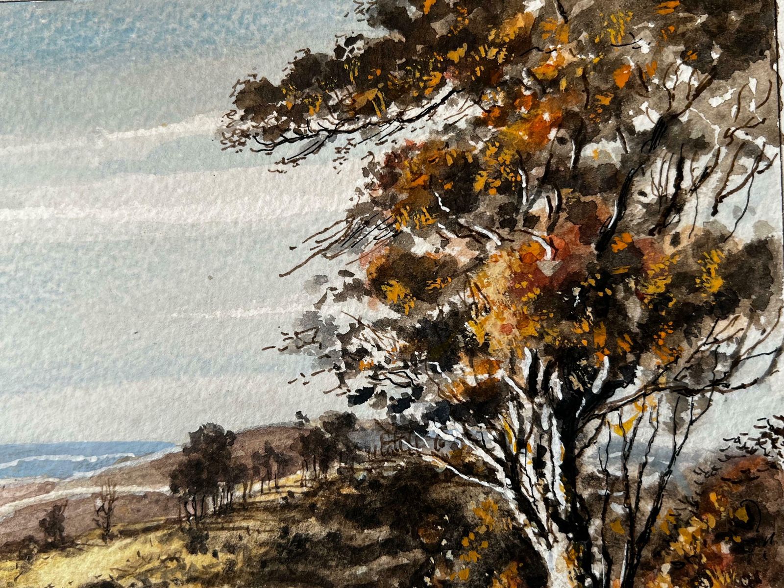 Norman A Olleythe Small Chapel In 'Flinders Ranges' , South Australia photo Art