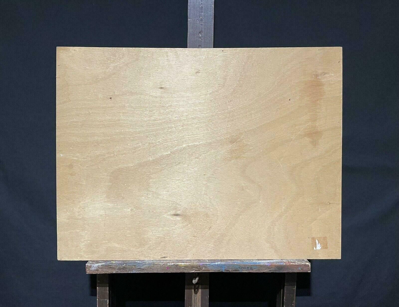 photo furniture Unknownlarge French Modernist Signed Oil Painting   Nude Figure Seated From Behind20th Century
