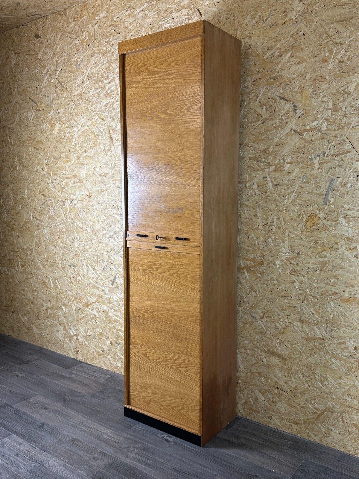 1950s 60s Roller Shutter Cabinet Office Cupboard Filing Cabinet Mid Century Design photo Furniture