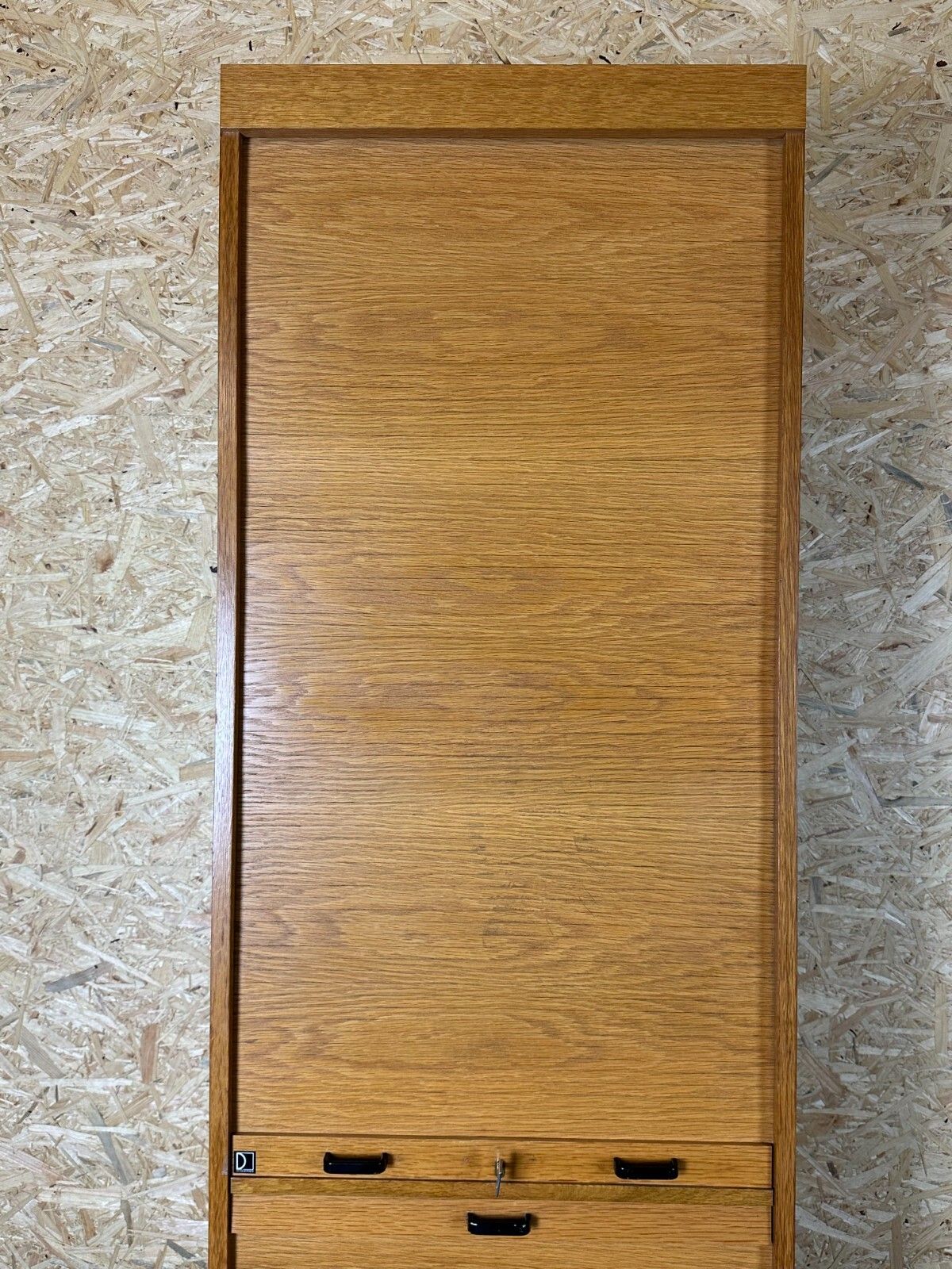 1950s 60s Roller Shutter Cabinet Office Cupboard Filing Cabinet Mid Century Design photo 739.0