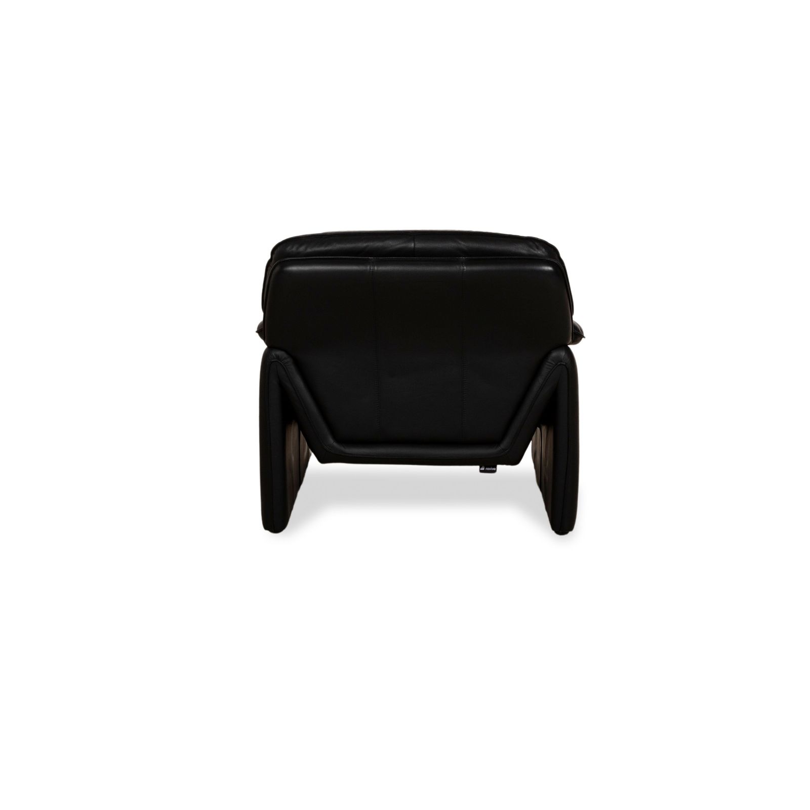 photo furniture Fauteuil Laauser Atlanta en cuir noir