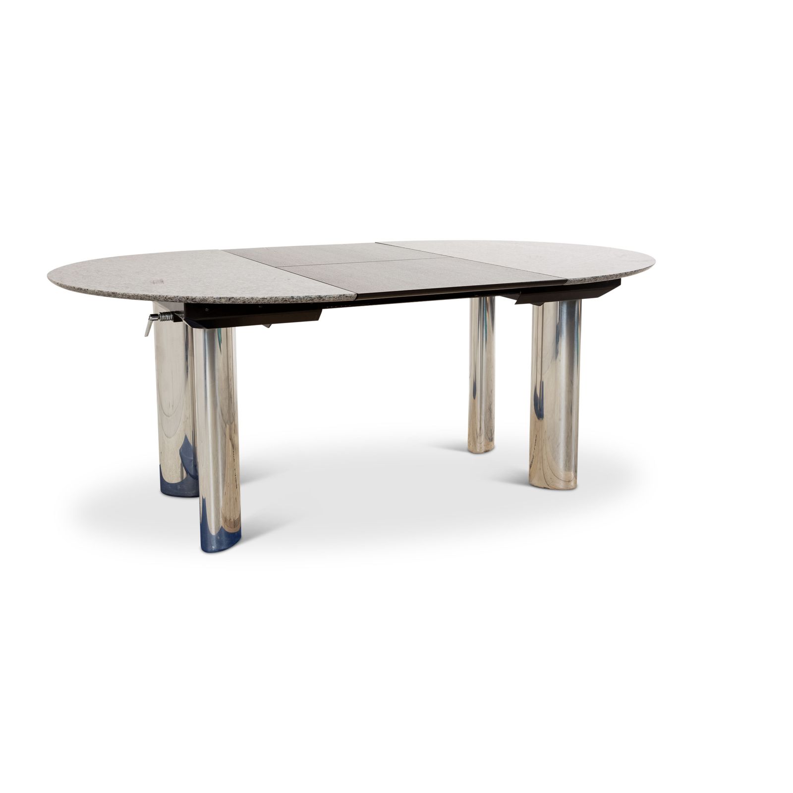 Draenert Stone Dining Table Grey Extendable 124/183 X 73 X 124 photo Furniture