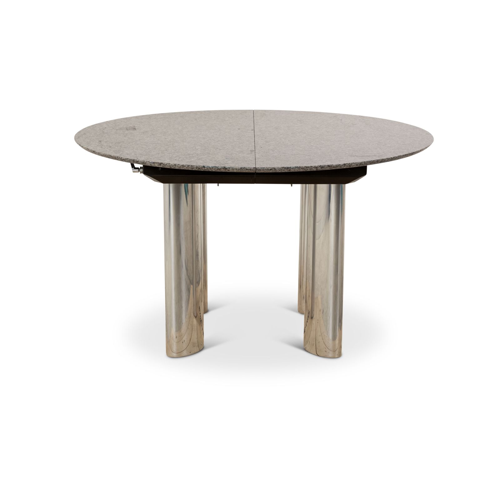 Draenert Stone Dining Table Grey Extendable 124/183 X 73 X 124 photo vintage