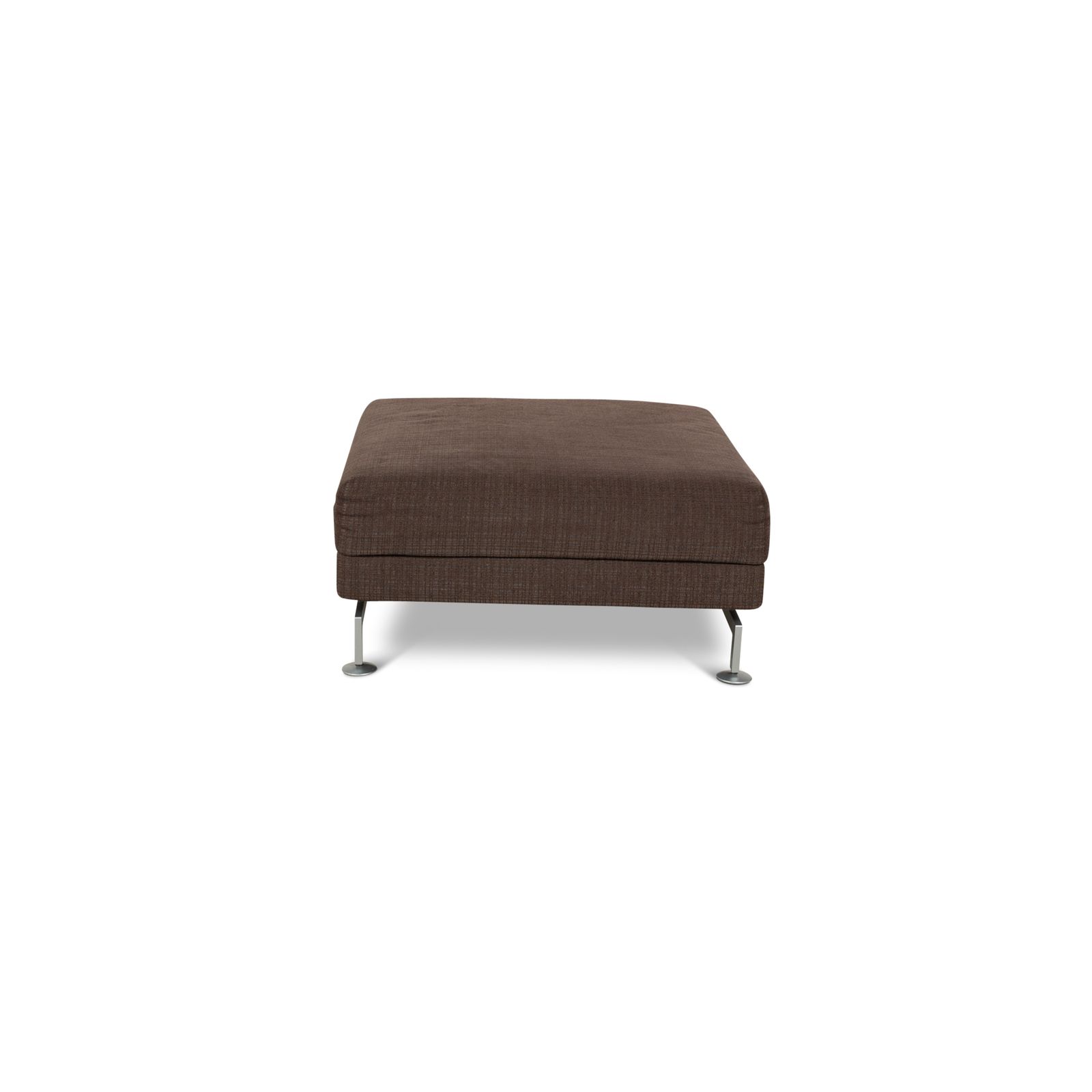 Tabouret Brühl Moule en tissu brun photo vinterior