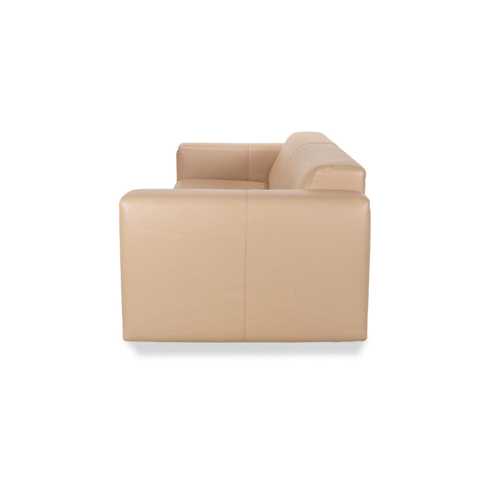 photo for sale Canapé 3 places WK Wohnen en cuir beige crème