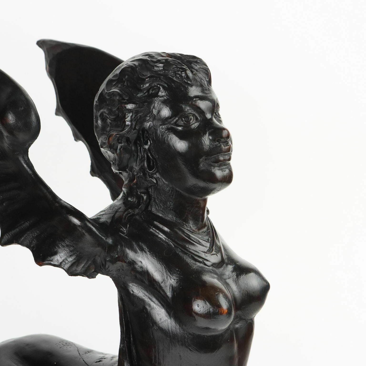Antique Chimeras Carved Wood Italy Late XIX Century photo Art