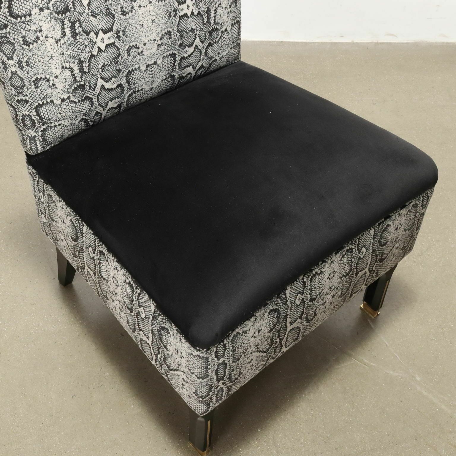 Vintage Armchairs Jungle Collection Velvet Foam Italy 1950s 1960s photo buy