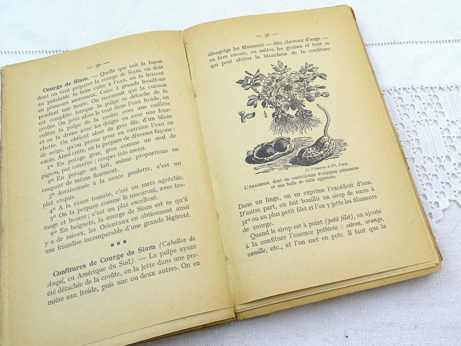 Antique French Cookbook Of 400 Exotic Recipes From Former Colonies La Bonne Cuisine Aux Colonies Printed 1931 Written In French, Cook Book photo buy