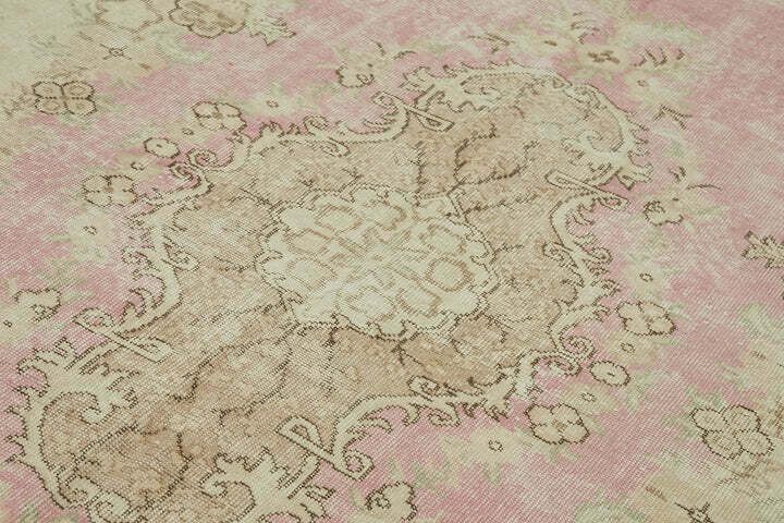 Handmade Beige Turkish Vintage Area Rug 305 Cm X 182 Cm photo 632.0