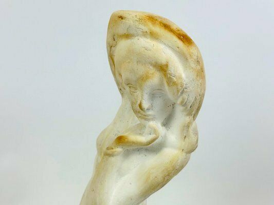 Jan štursa, Melancholic Girl Sculpture, 1910, Plaster photo furniture