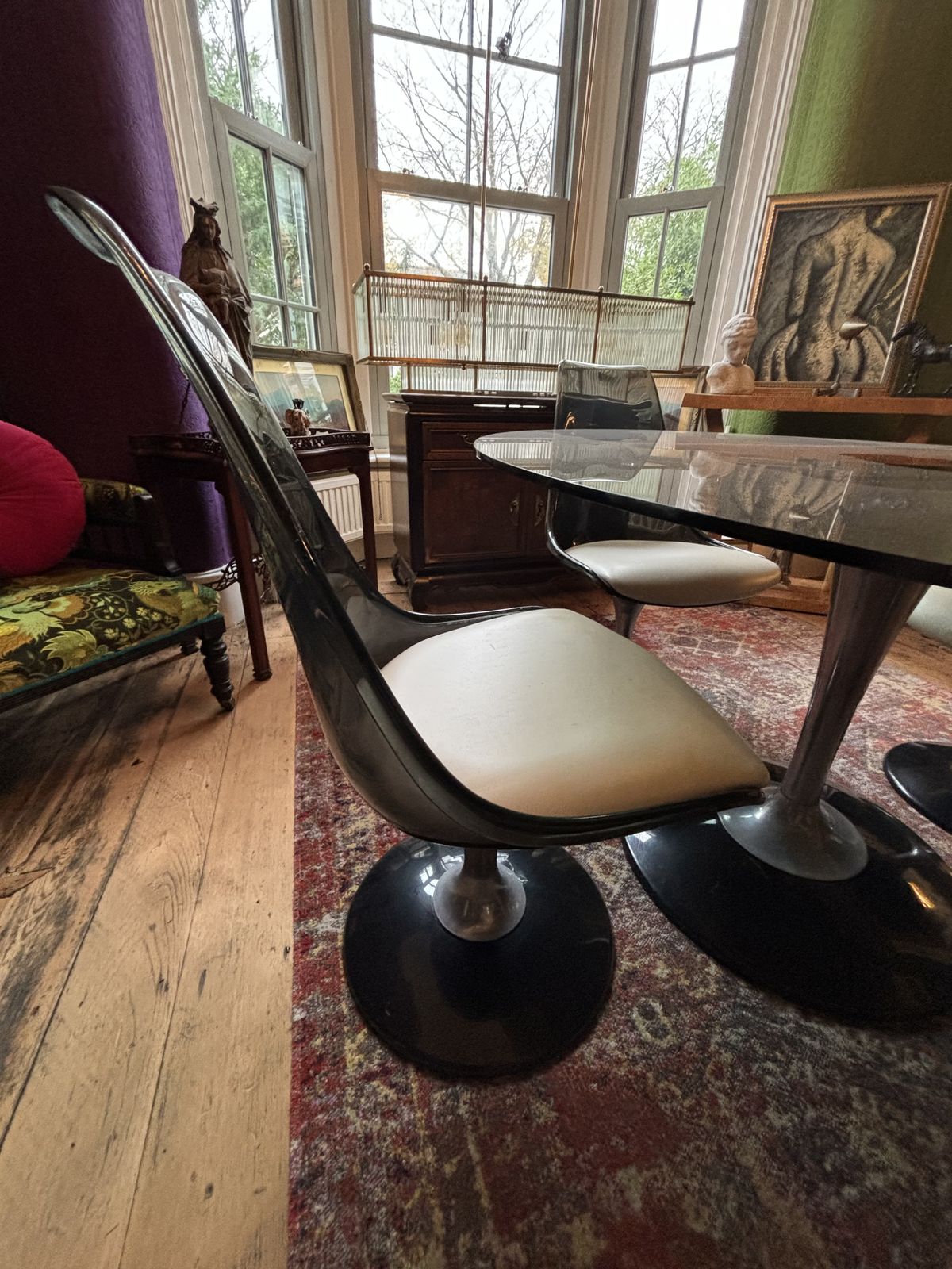 Space Age Dining Set By Chromcraft photo for sale