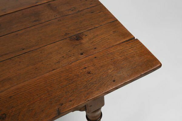 Rustic Farmhouse Table In Oak Wood, France, 1850s photo buy