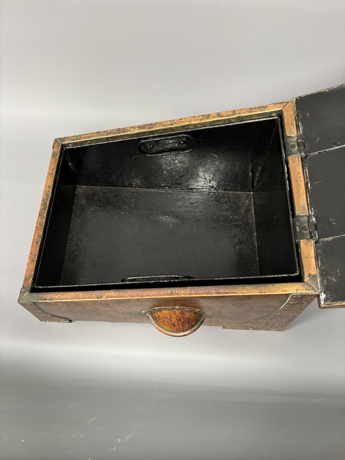 Arts & Crafts Fireside Box By J&F Pool Of Hayle photo 510.0