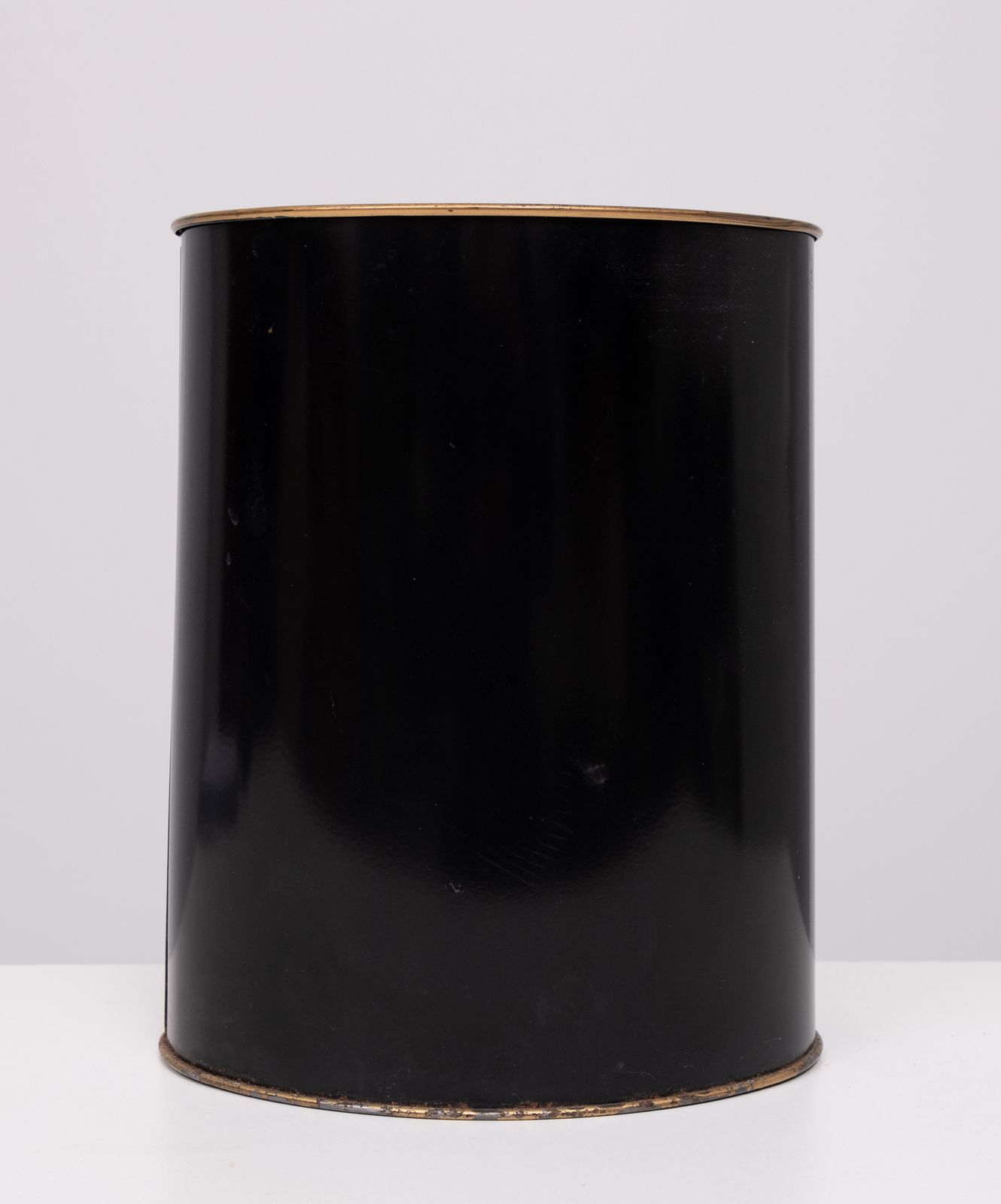 Metal Waste Bucket Lady Clare 1970s England photo furniture