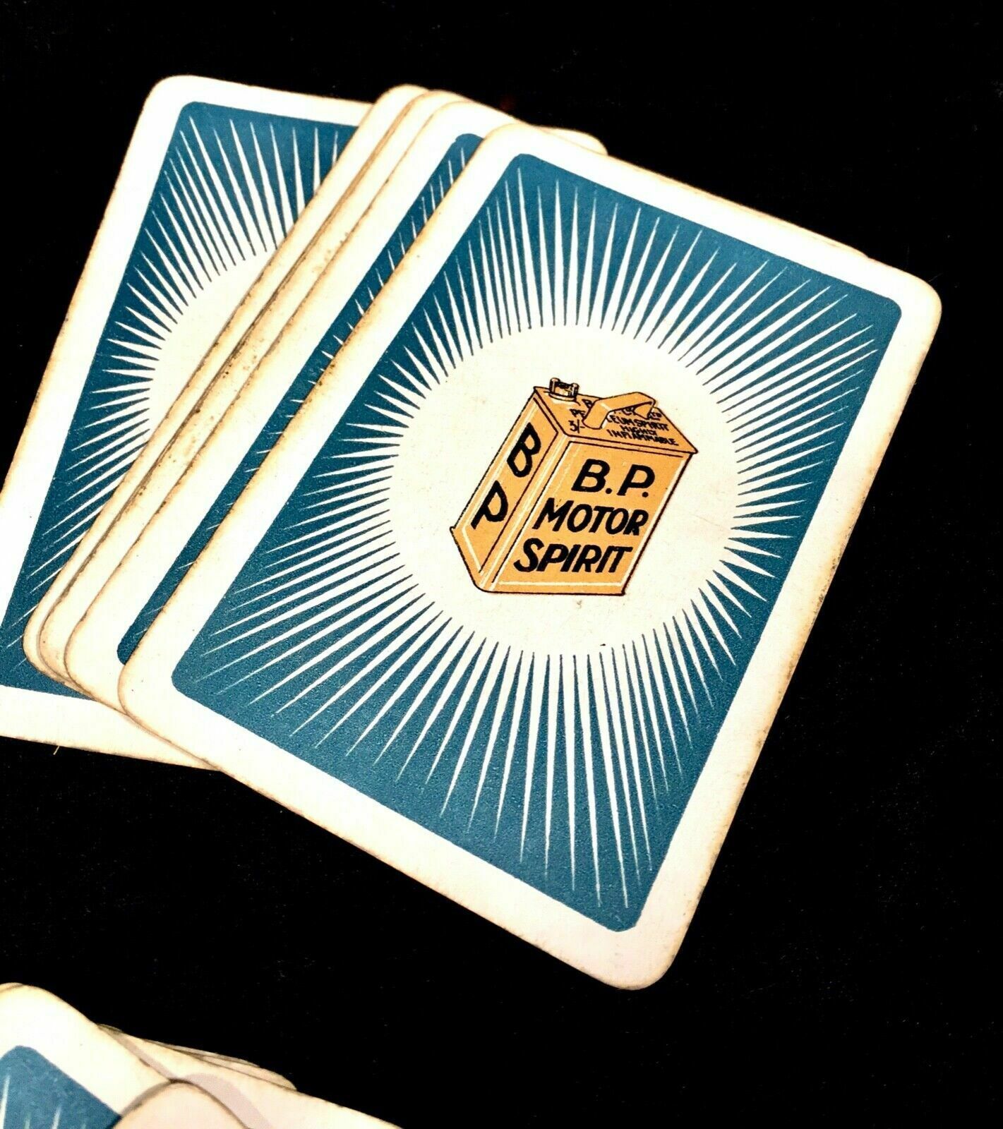 Antique Automobile   Rare Complete Set Of Playing Cards By Bp British Petroleum photo vinterior