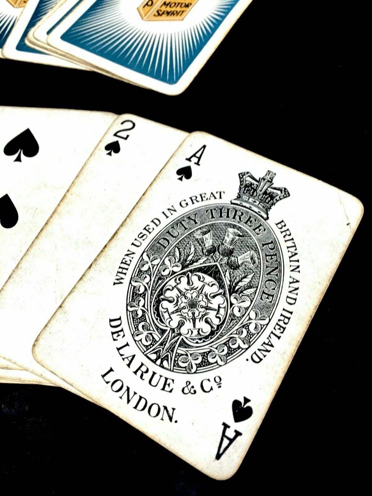 photo furniture Antique Automobile   Rare Complete Set Of Playing Cards By Bp British Petroleum