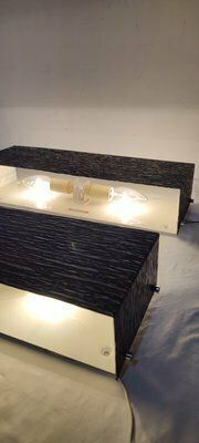 Vintage Spanish Metal Wall Sconces, 1960s, Set Of 2 photo vinterior