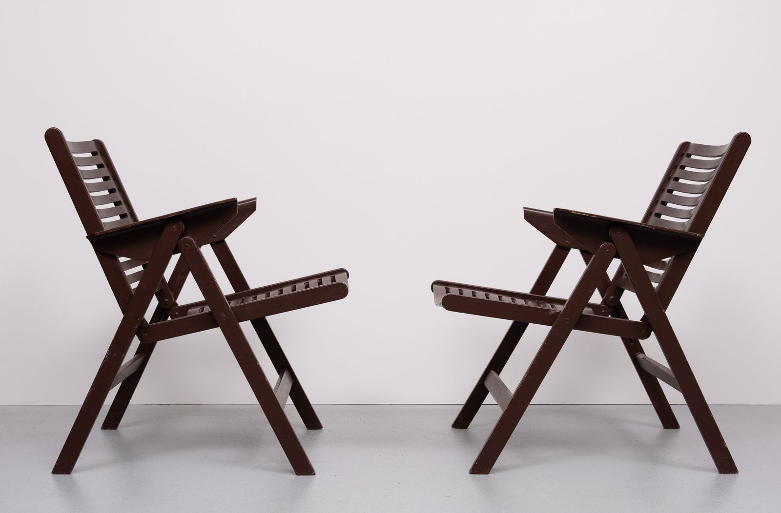 Vintage Rex Multiplex Folding Chairs Niko Kralj, Joegoslavië 1950