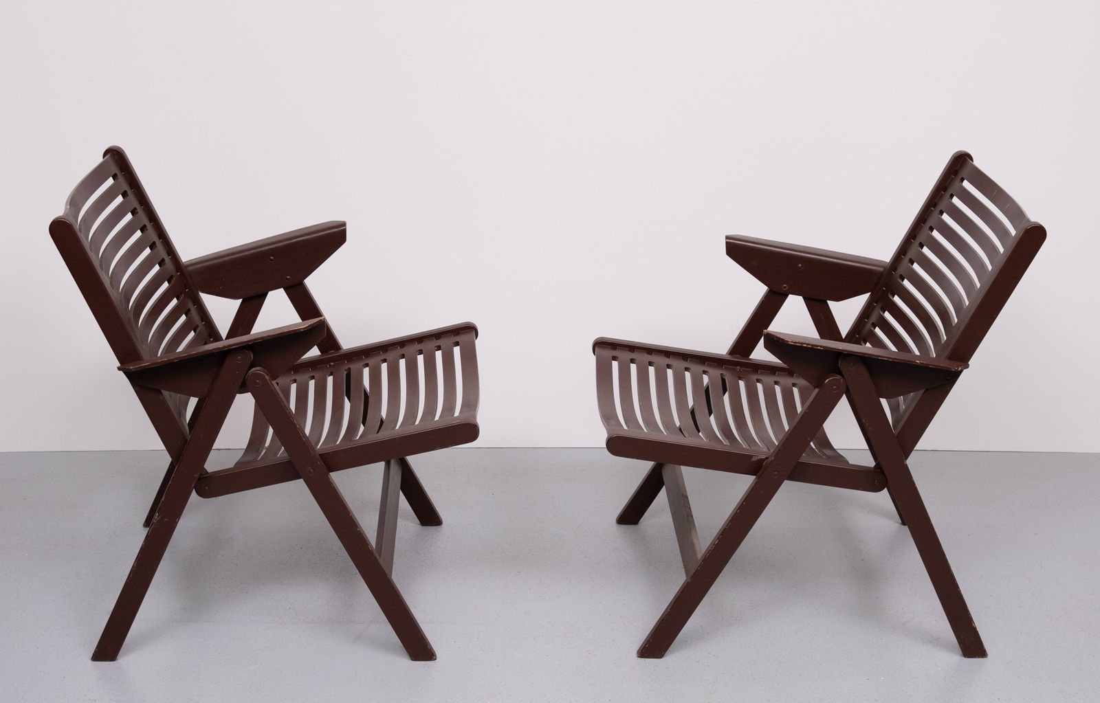 photo furniture Vintage Rex Multiplex Folding Chairs Niko Kralj, Joegoslavië 1950